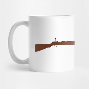 Arisaka Type 30 rifle Arisaka with bayonet historical 1897 Imperial Japanese Army standard service rifle Mug